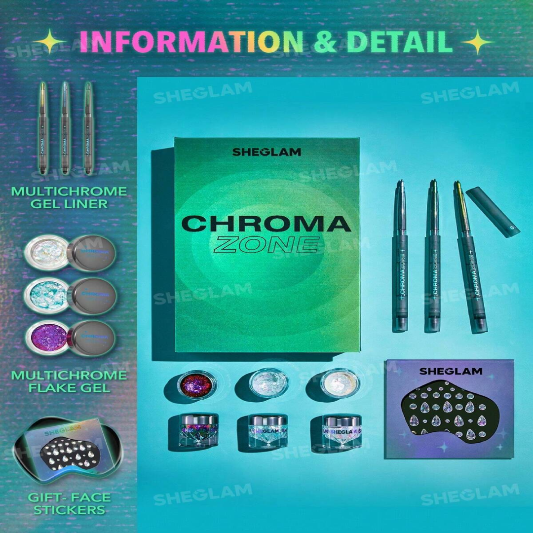 SHEGLAM Chroma Zone Full Collection Set