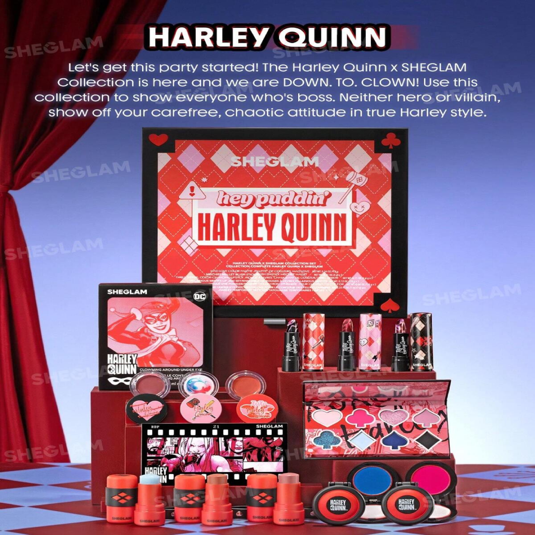 Harley Quinn × SHEGLAM Collection Set
