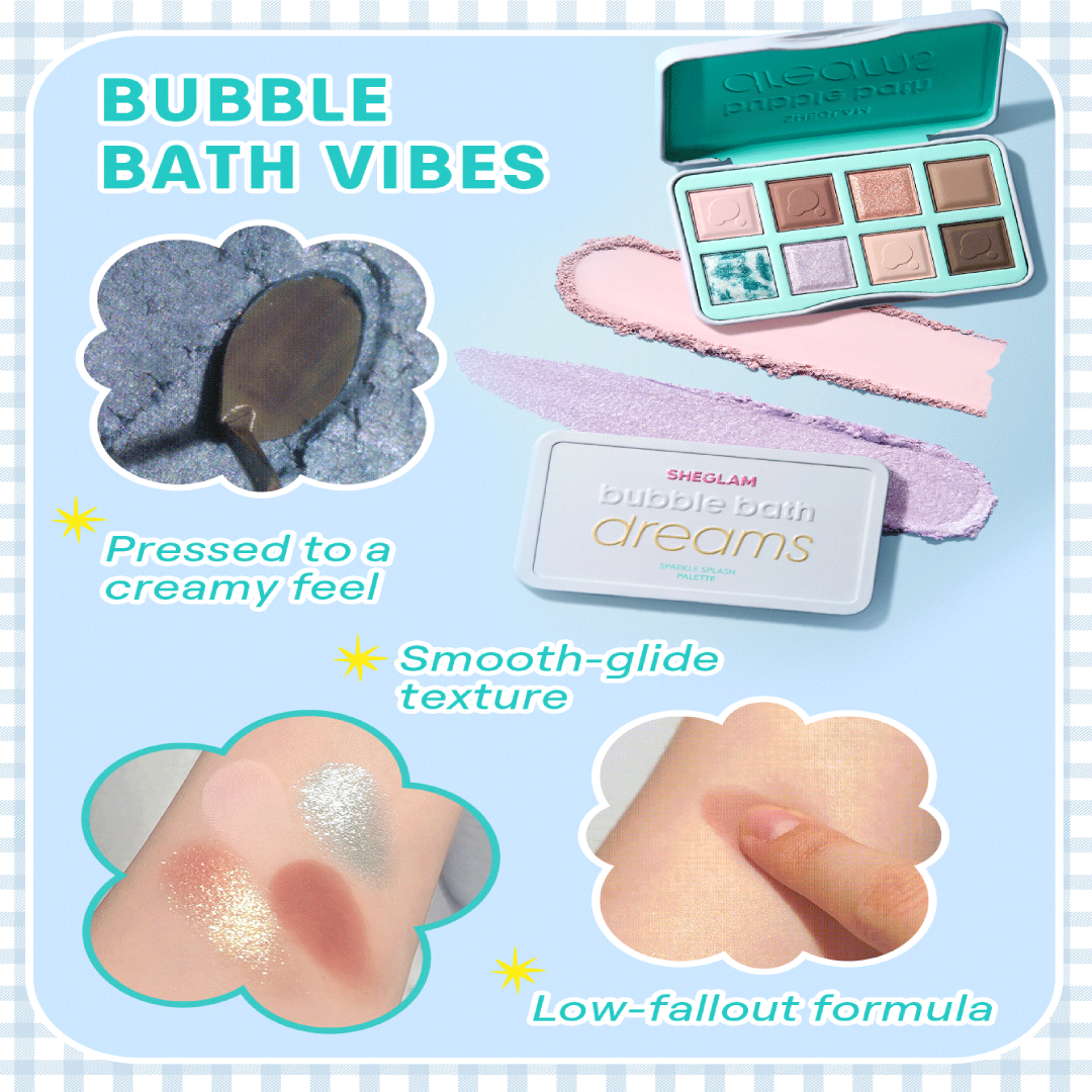 SHEGLAM Bubble Bath Dreams Full Collection Set