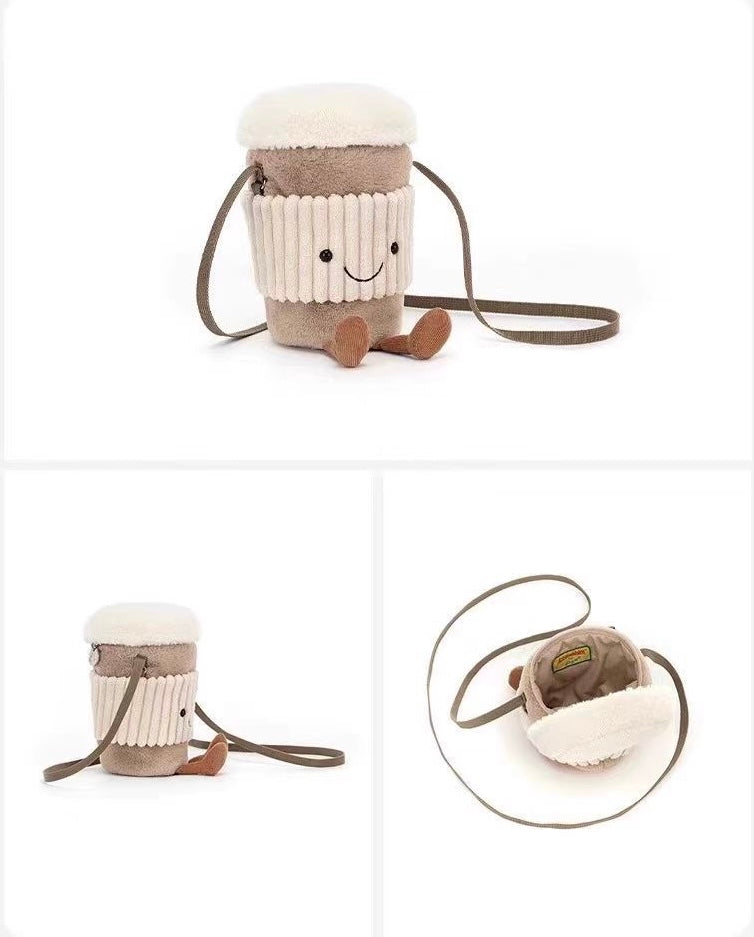 Smiley Coffee Cup Bag
