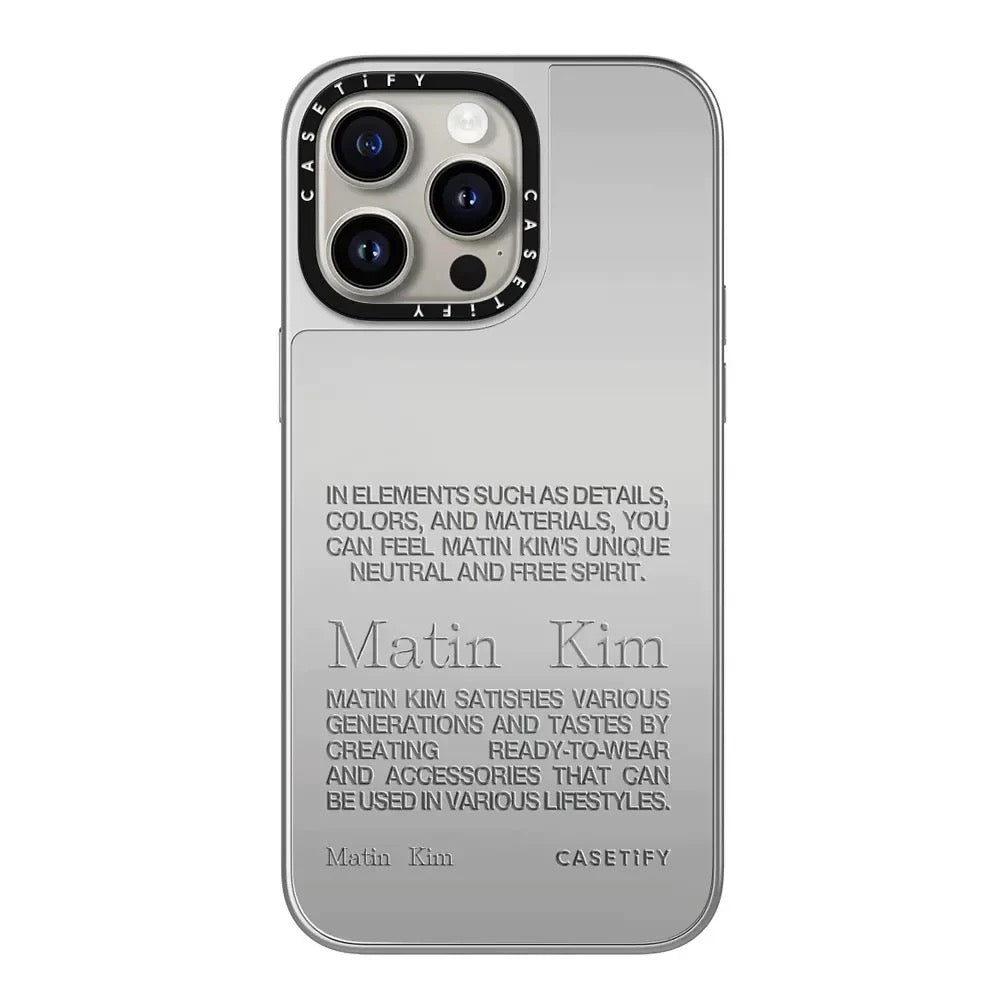 Matin Kim Casetify Phone Cases for iPhone 16 Versions