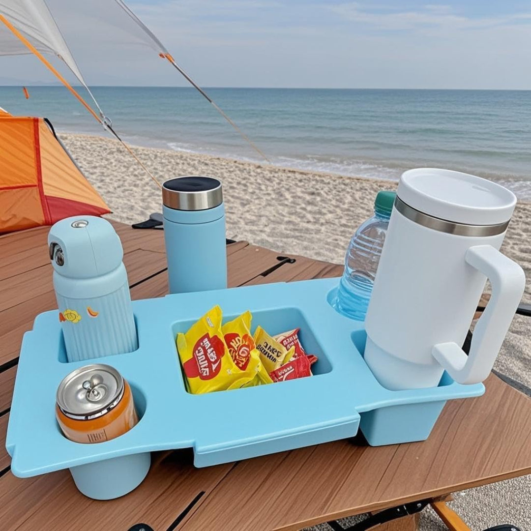 Silicone Tote Bag Organizer Insert with Multi-Compartment Design