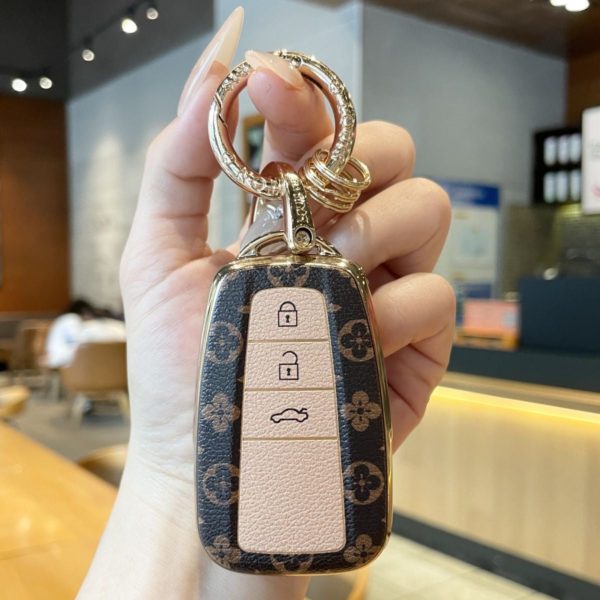 Louis Vuitton car key cover. - Blend Gifts