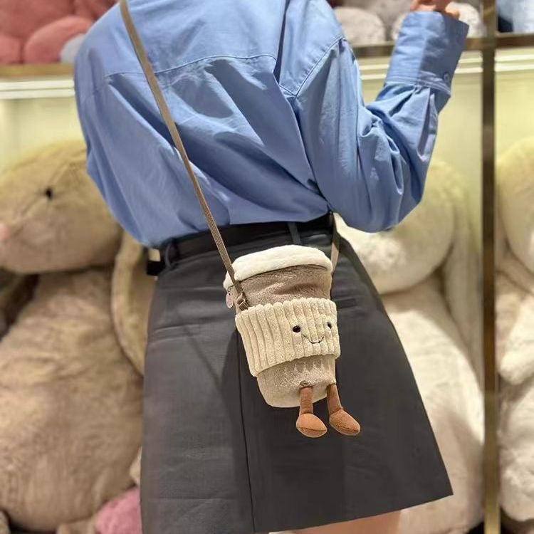 Smiley Coffee Cup Bag