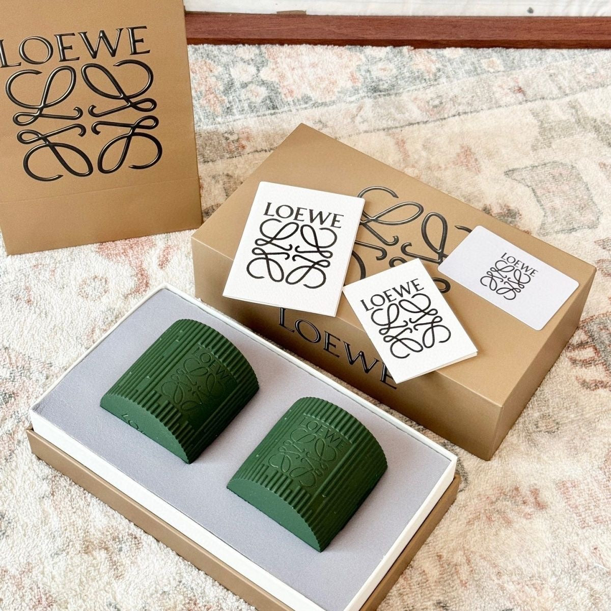 Loewe Green Candle Set