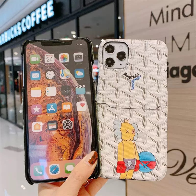 Goyard Phone Case for iPhone 11 & 12 & 13 Versions