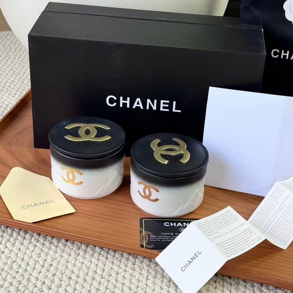 Chanel Candle Set