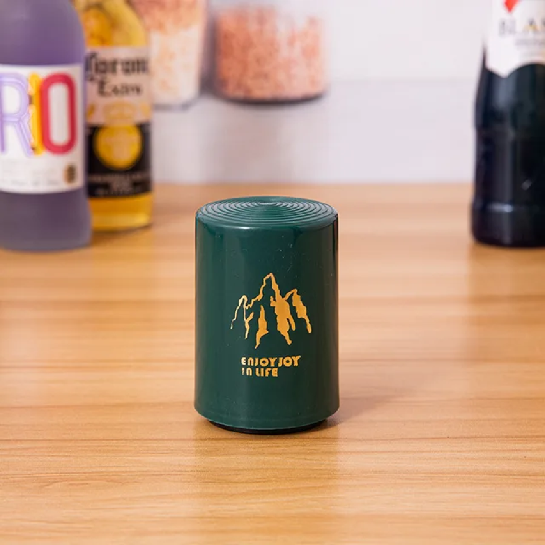 Automatic Pop-Up Can Lid Opener with Metallic Finish