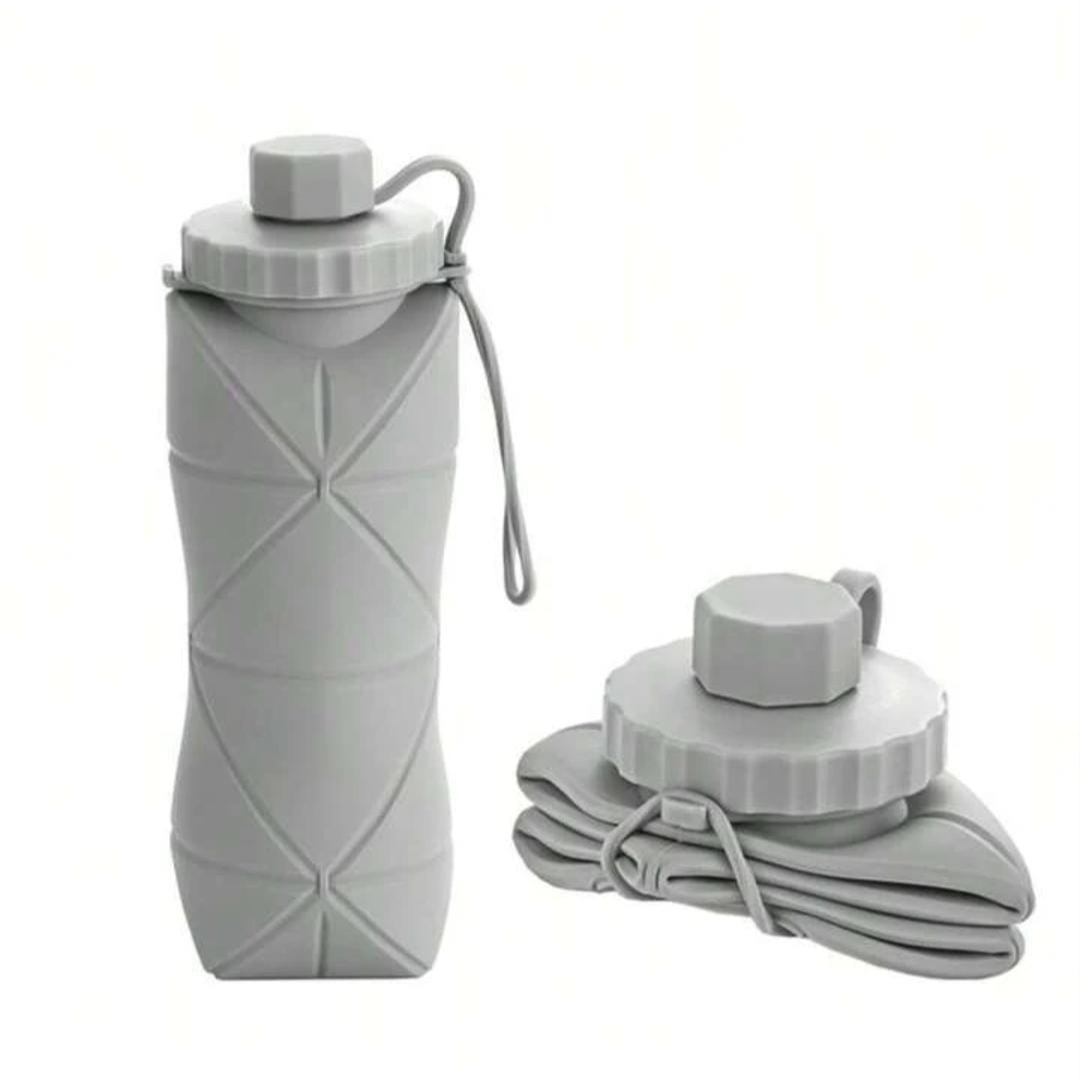 Silicone Folding Water Bottle – Collapsible & Portable