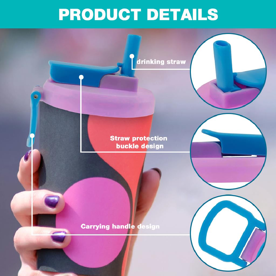 Reusable Can Lid with Straw