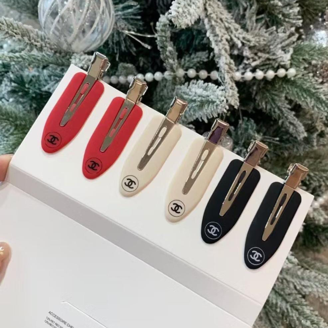 Chanel Hair Clip Set – 6 Pieces