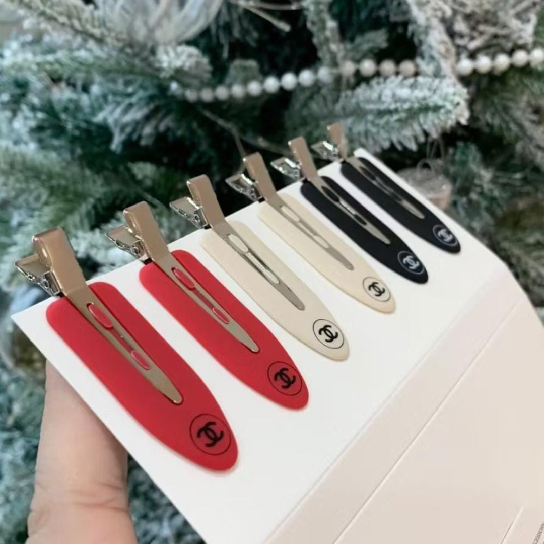 Chanel Hair Clip Set – 6 Pieces