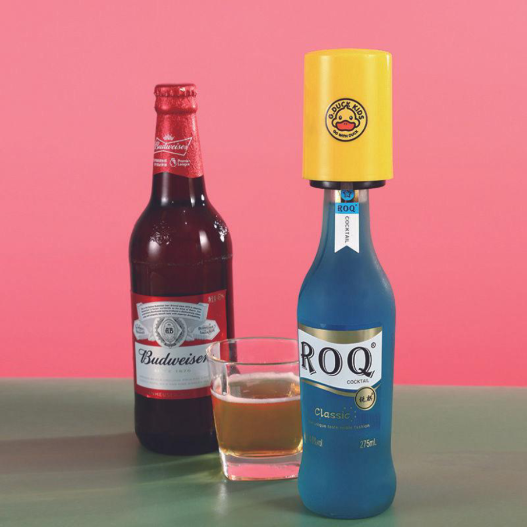 Automatic Pop-Up Can Lid Opener with Metallic Finish