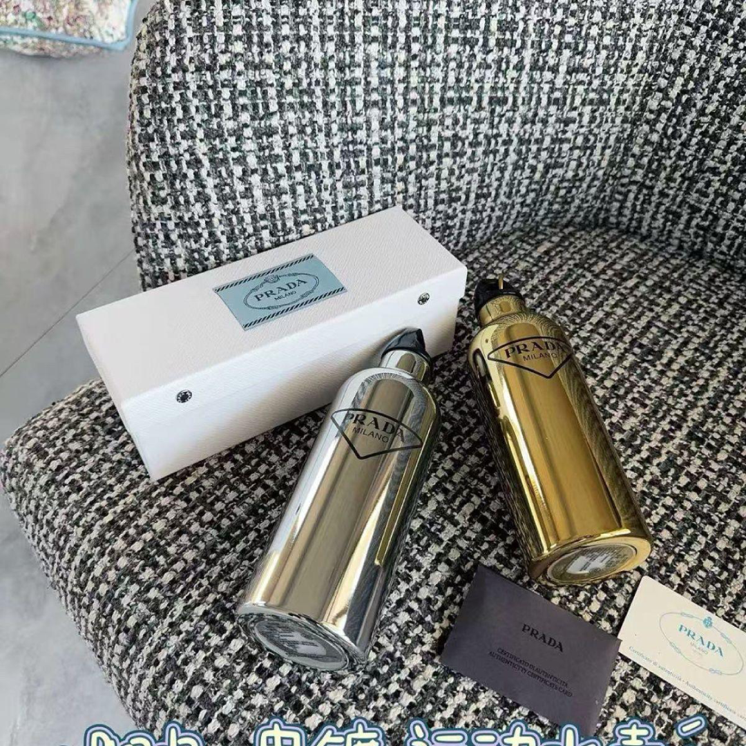 Prada Stainless Steel Luxury Water Bottles