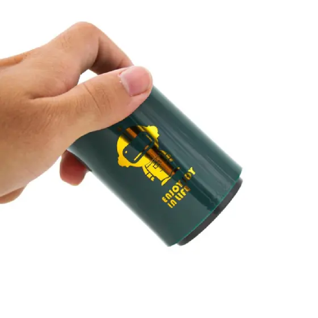 Automatic Pop-Up Can Lid Opener with Metallic Finish