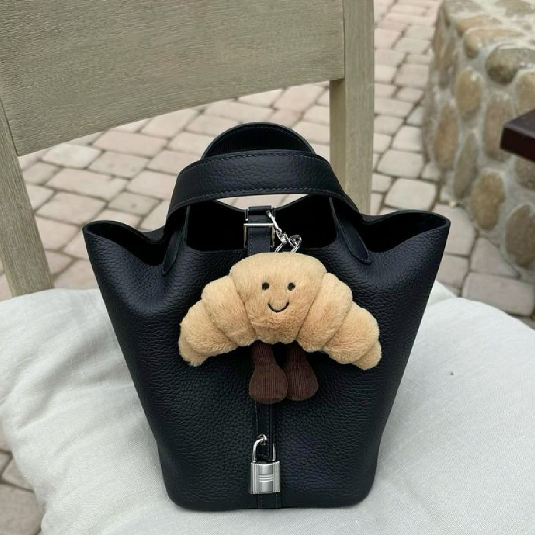 Jelly cat Croissant Toy Keychain