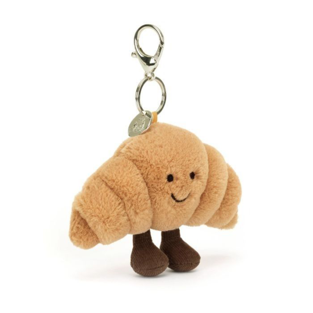 Jelly cat Croissant Toy Keychain
