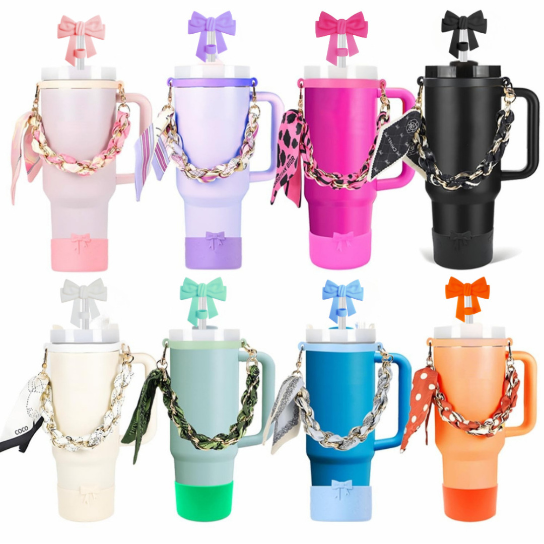 Sip in Style – The Chic Chain Tumbler