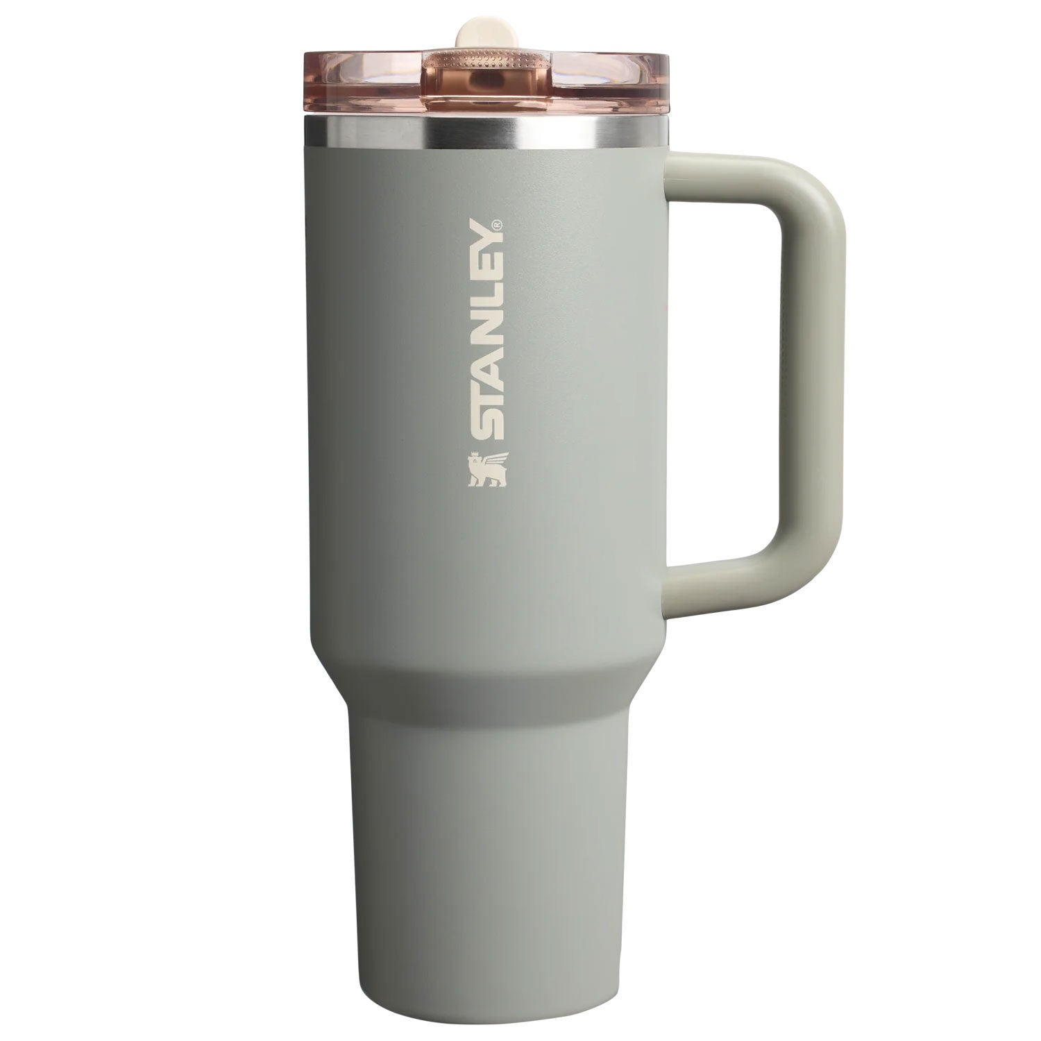 亚马逊stanley40oz三代新款防漏可拆卸折叠吸管盖不锈钢保温保冷