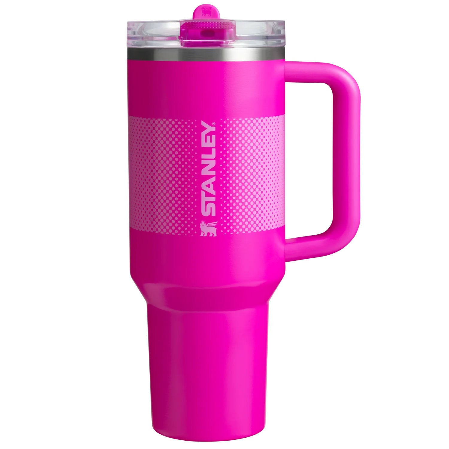 亚马逊stanley40oz三代新款防漏可拆卸折叠吸管盖不锈钢保温保冷