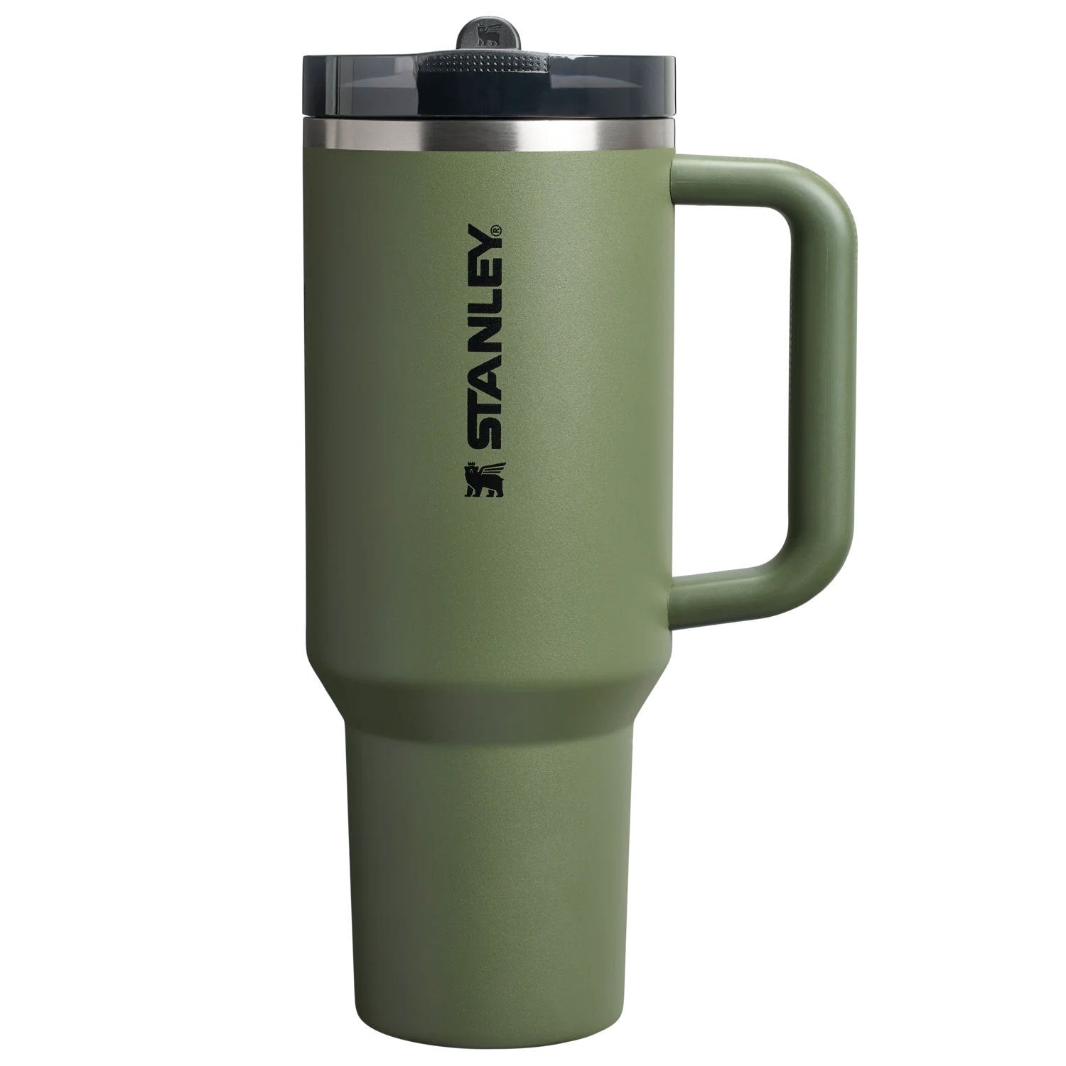 亚马逊stanley40oz三代新款防漏可拆卸折叠吸管盖不锈钢保温保冷
