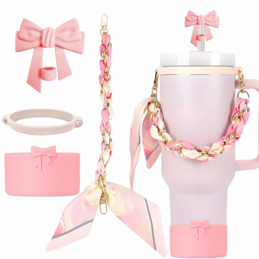 Sip in Style – The Chic Chain Tumbler