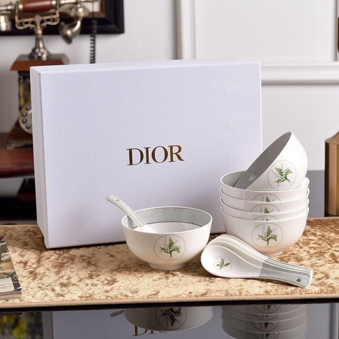 Dior porcelain tea sets