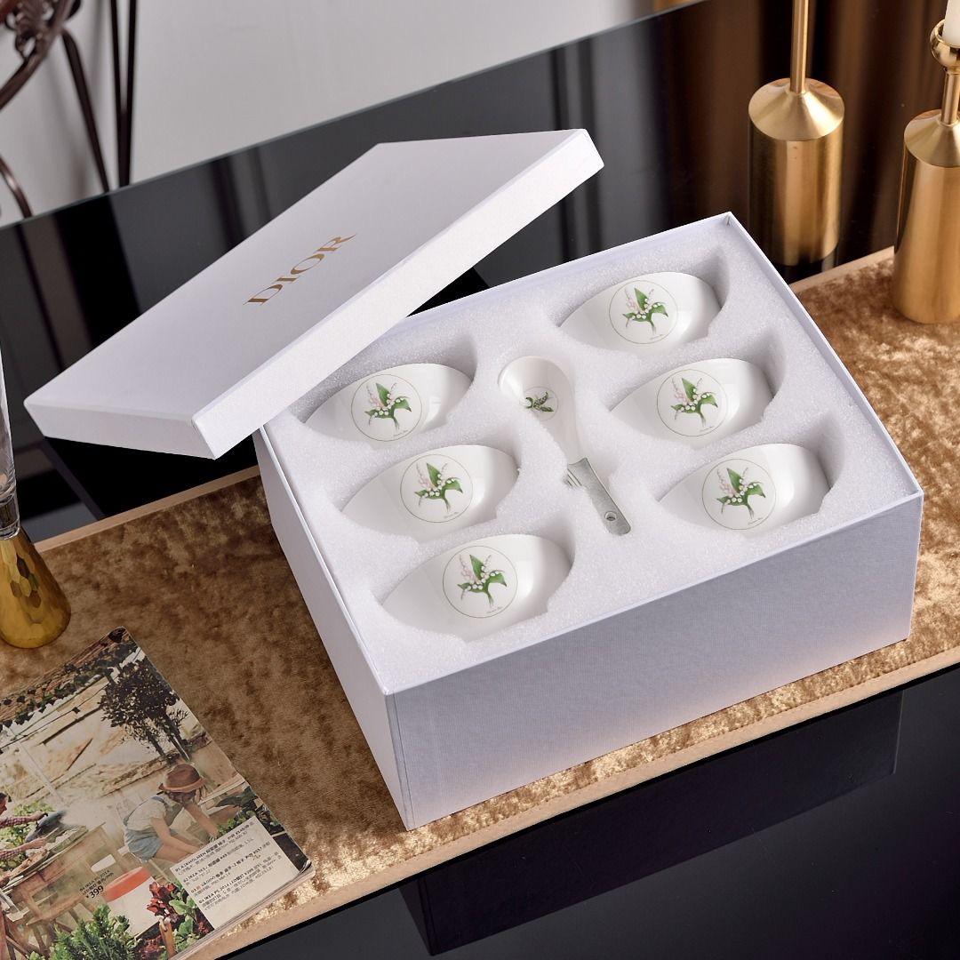 Dior porcelain tea sets
