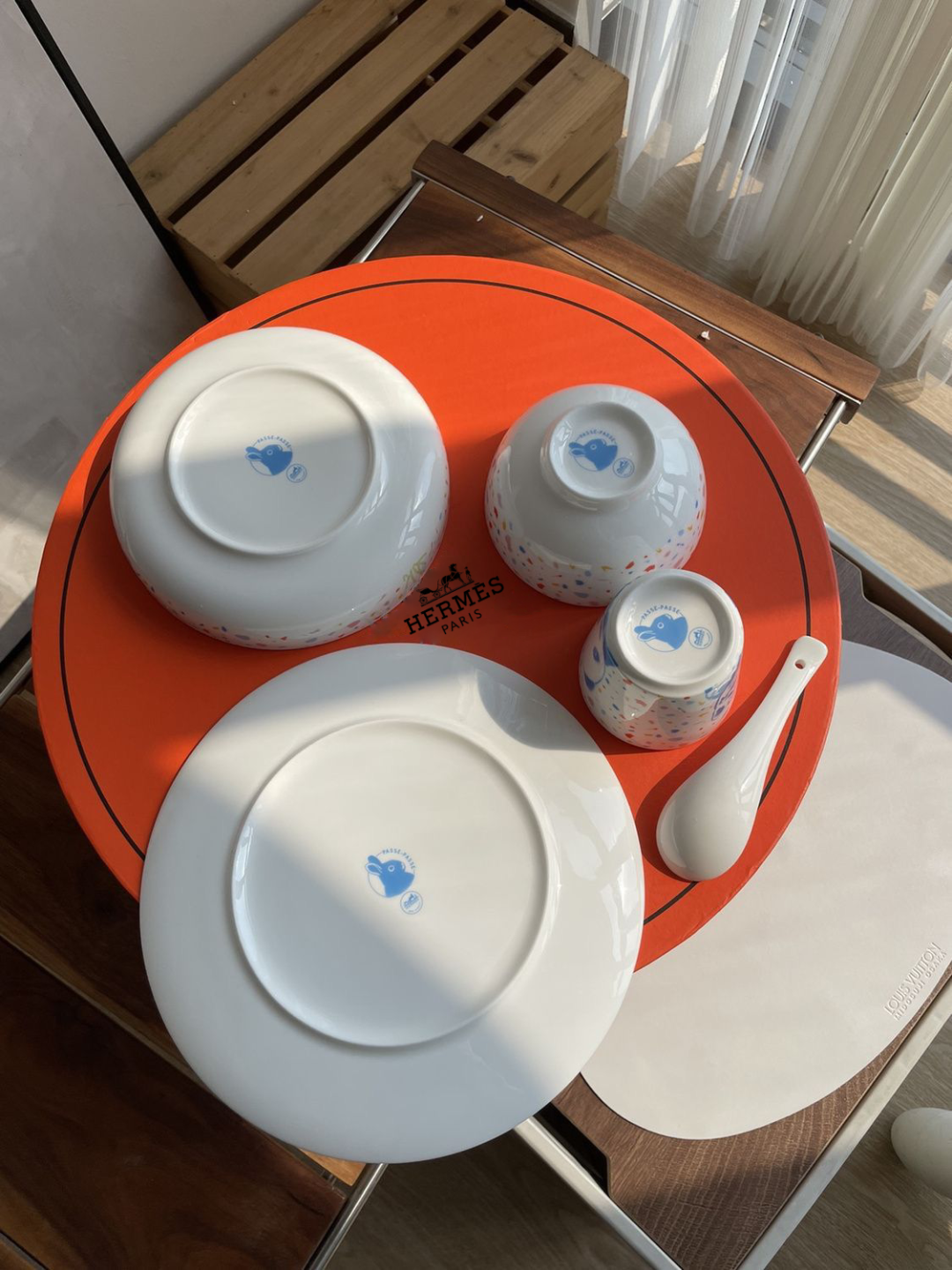 Hermès porcelain dinnerware