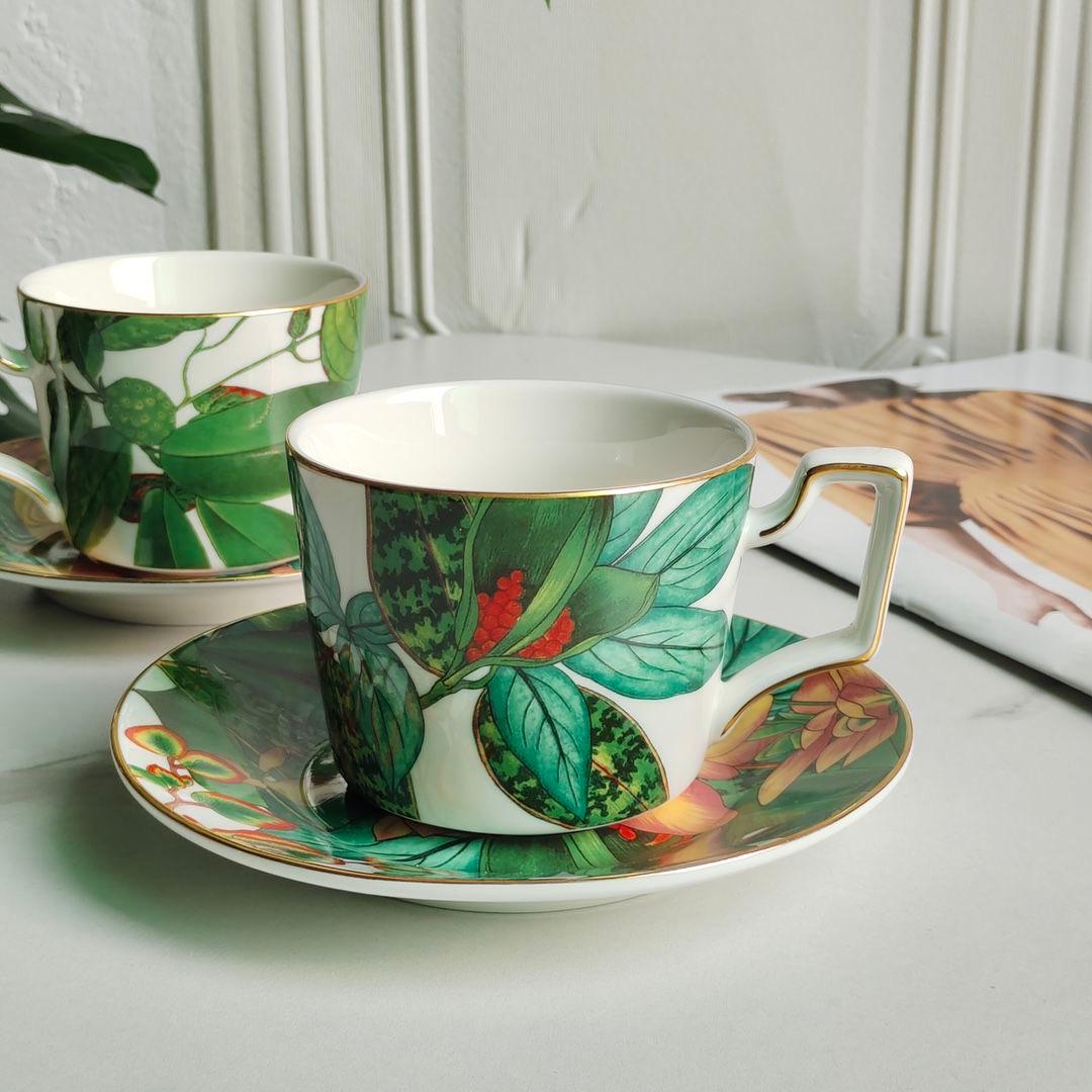 Hermès luxury floral porcelain