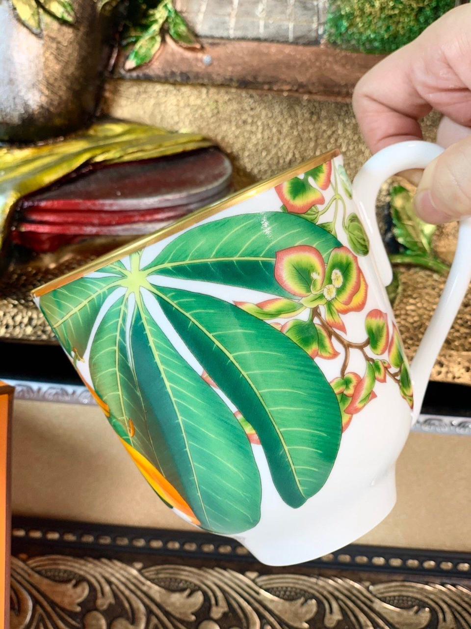 Hermes Cups & Vase