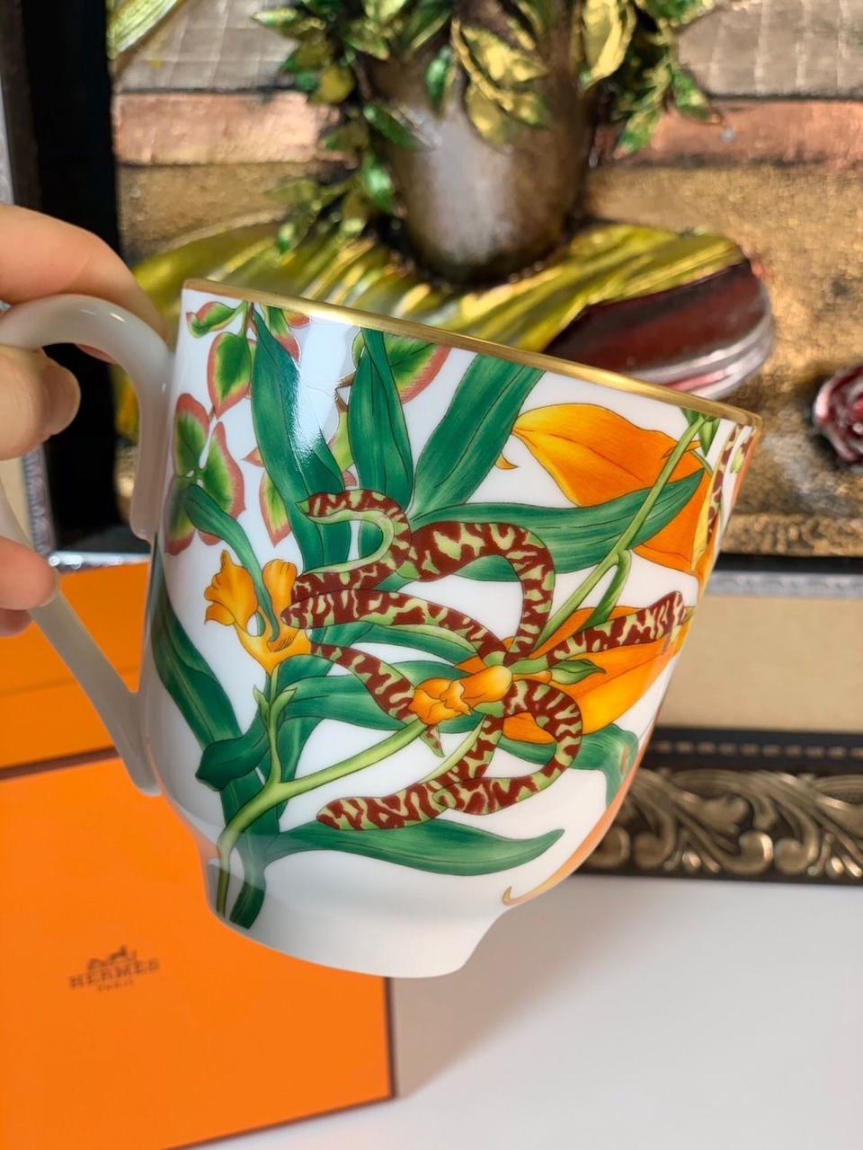 Hermes Cups & Vase