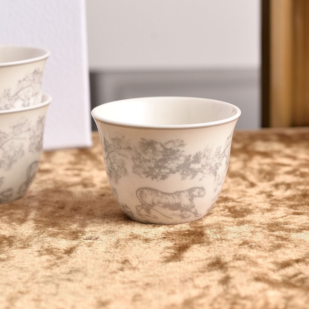 Dior porcelain espresso set