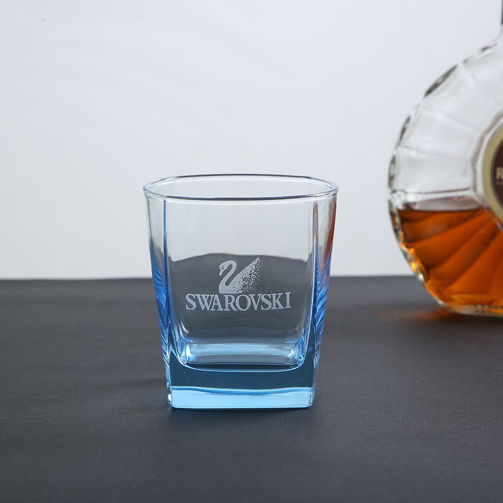 Swarovski two iridescent glass