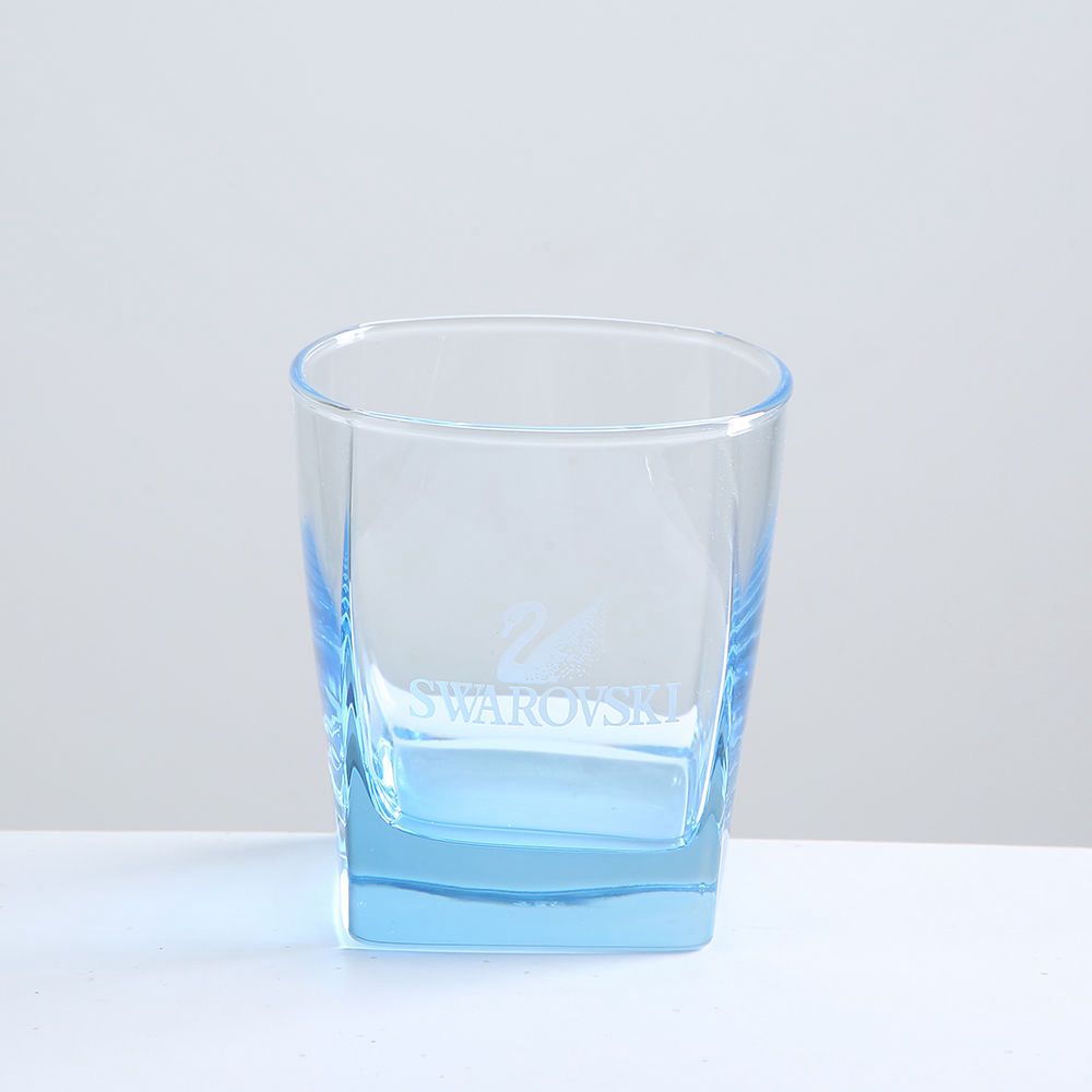 Swarovski two iridescent glass