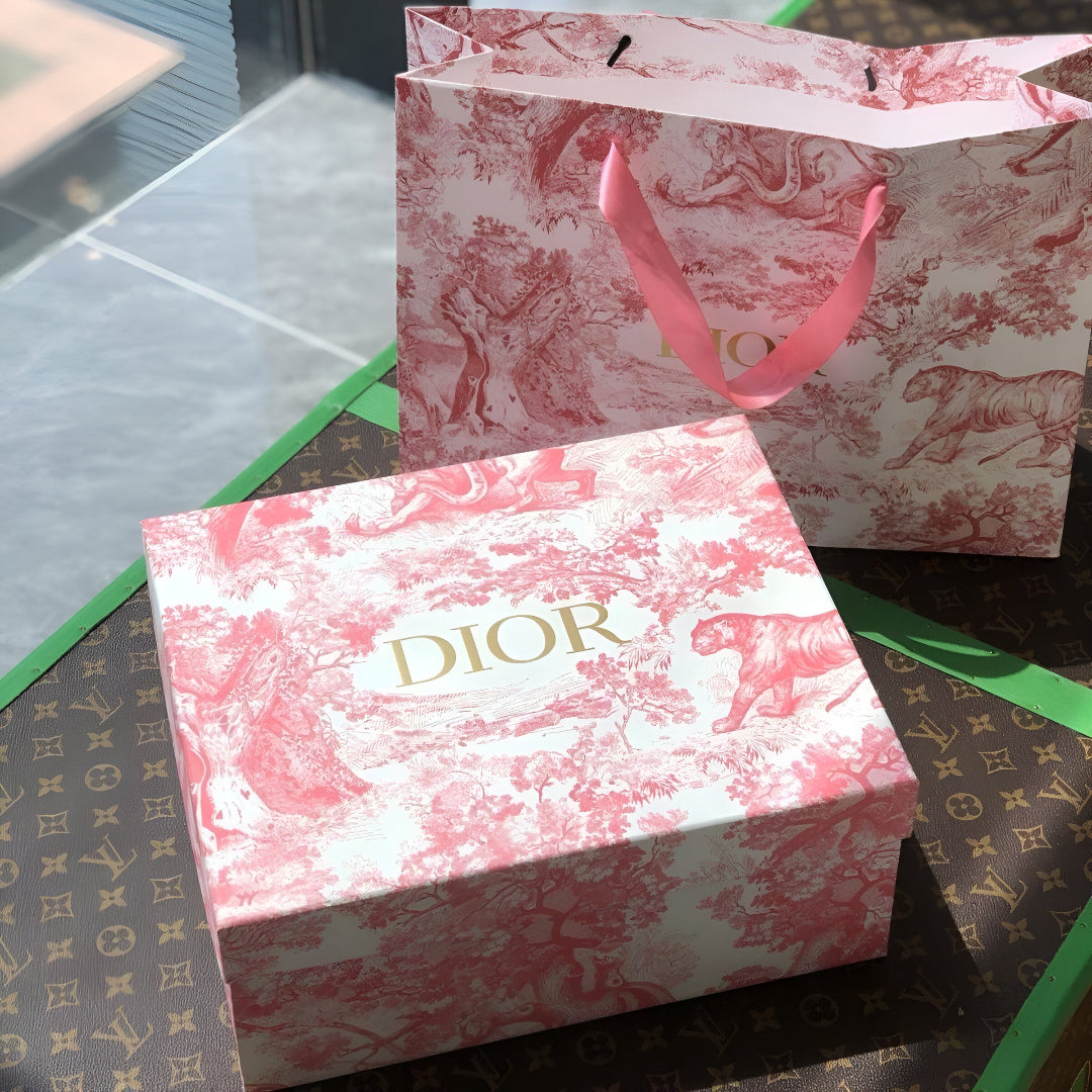 Dior multicolor glass cups