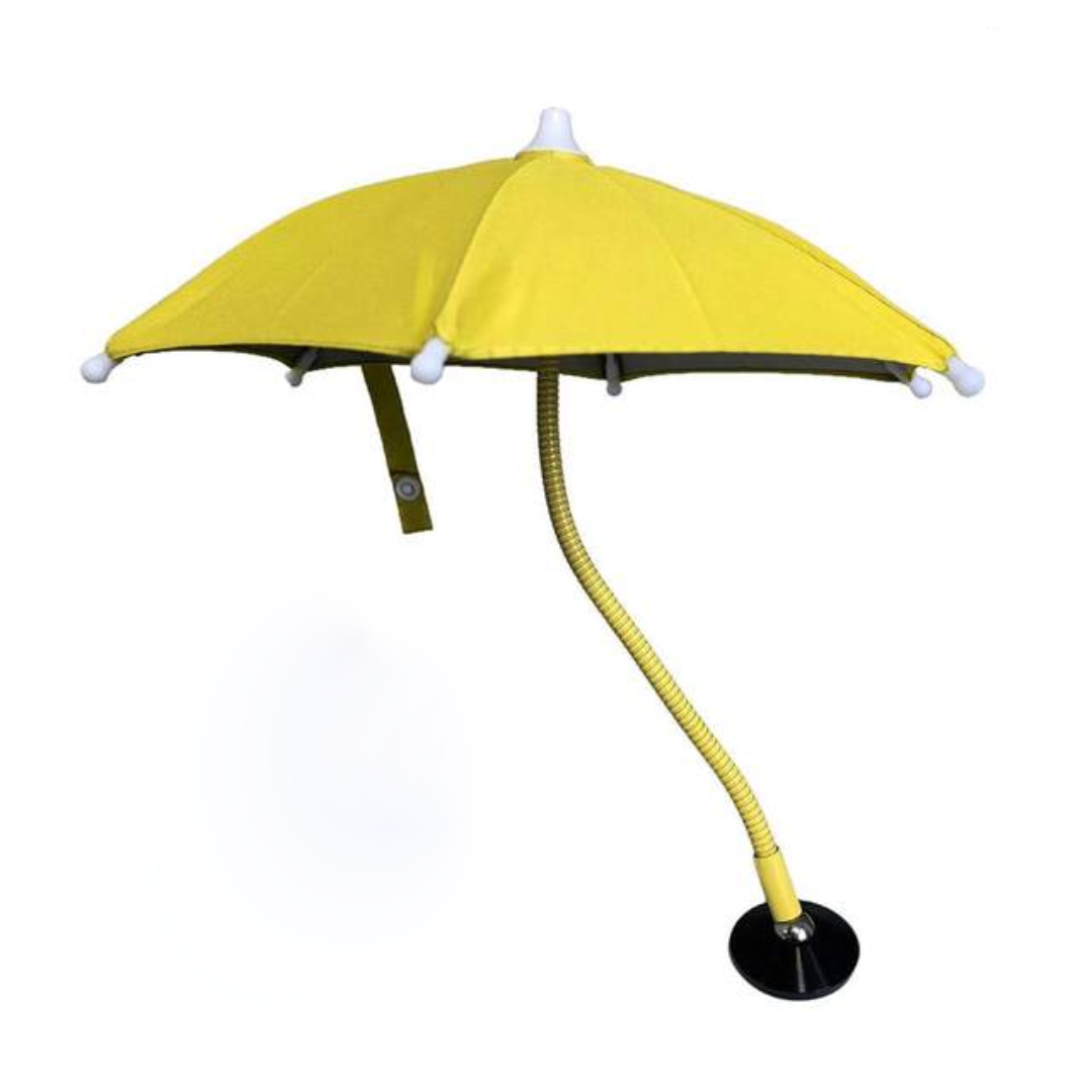Mini magnetic umbrella phone