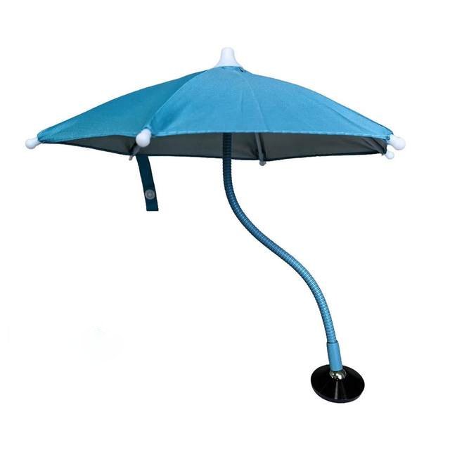 Mini magnetic umbrella phone
