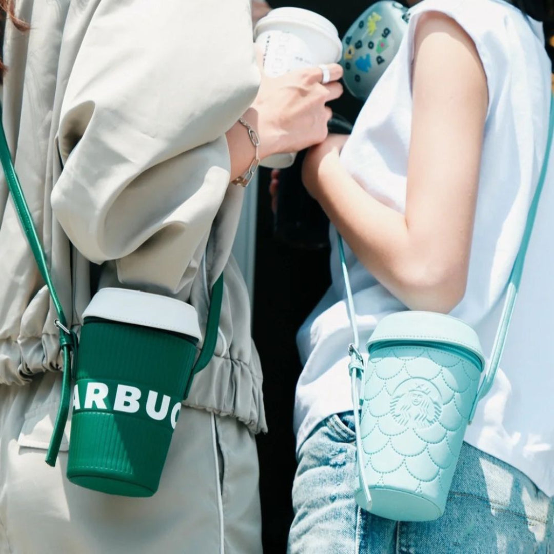 Cup-Shaped Crossbody Bag with Zipper Closure