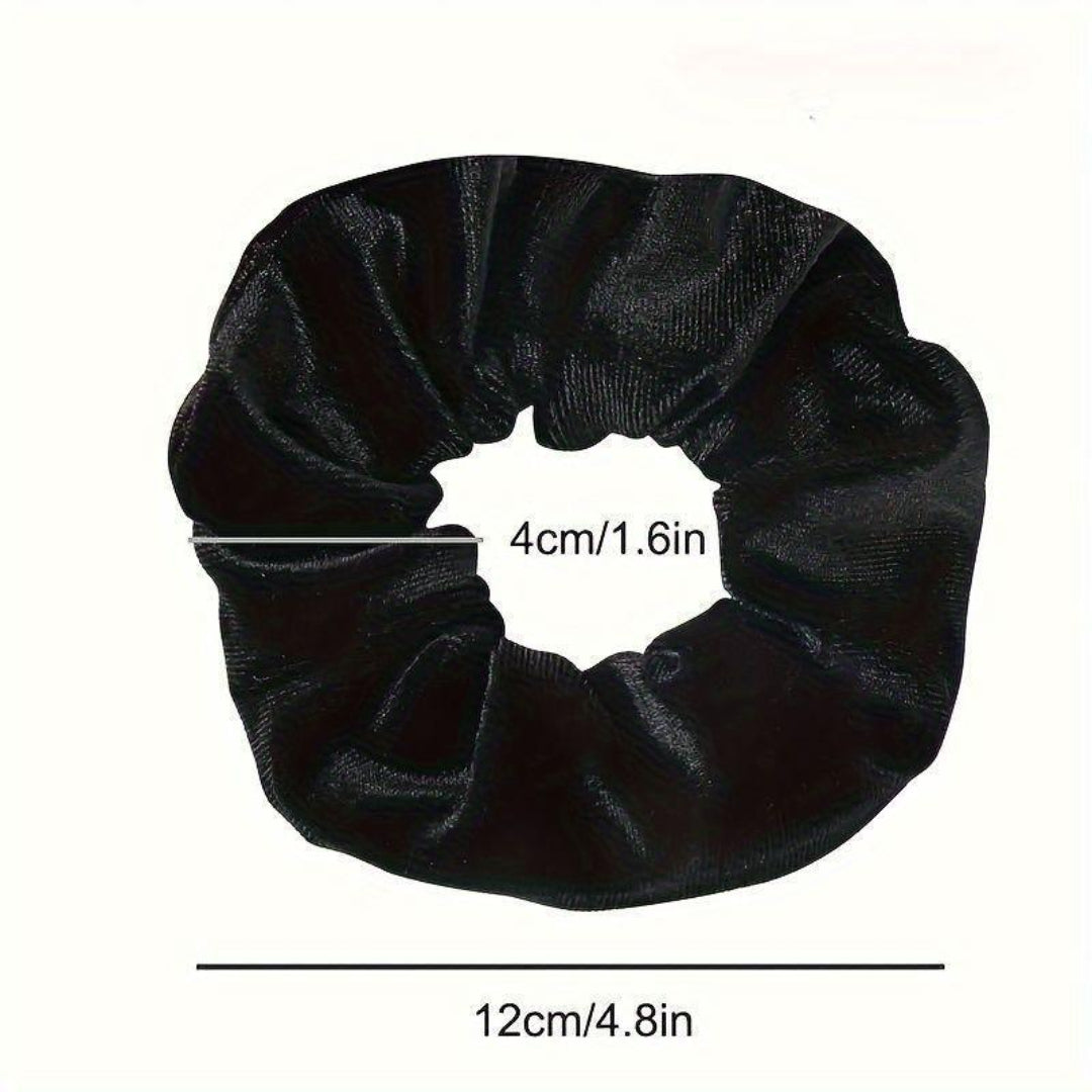 Velvet Scrunchie Set – Soft Hair Ties