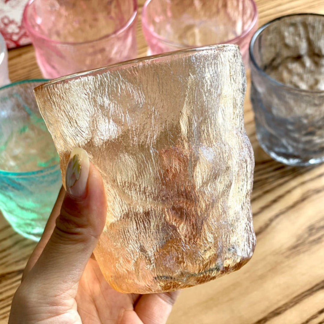 Dior multicolor glass cups