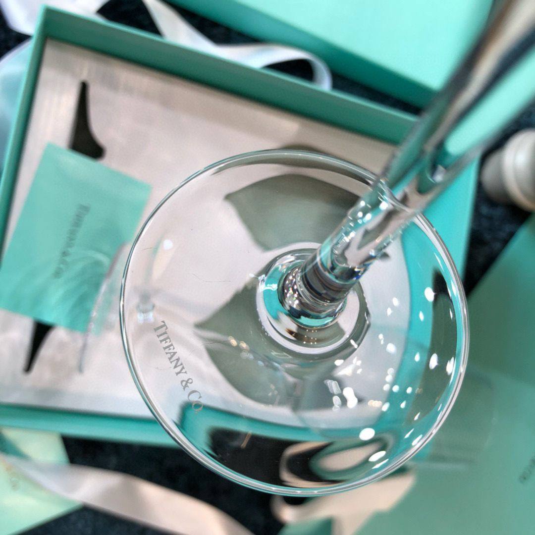 Tiffany & Co. Crystal Flutes - Set of 2