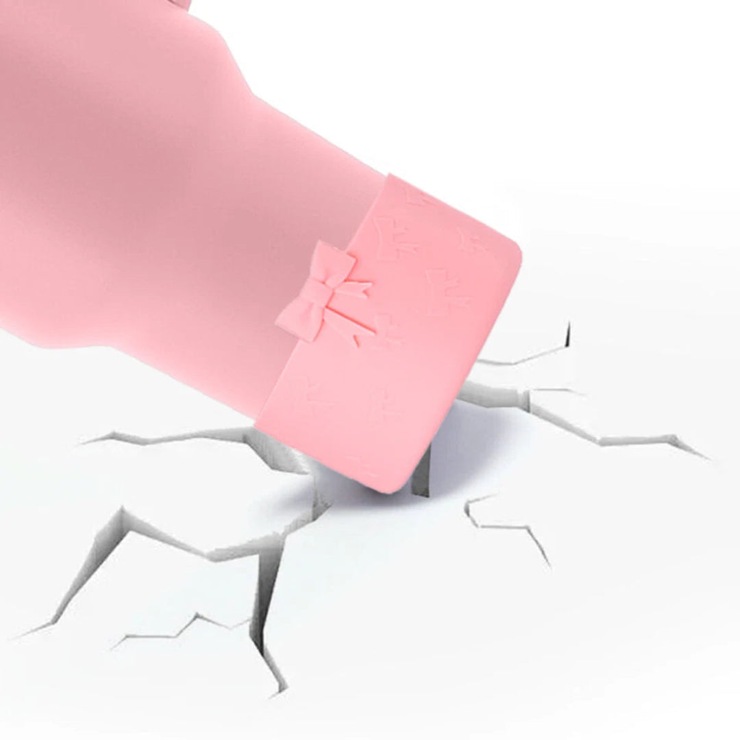 Silicone Tumbler Boot with Bow