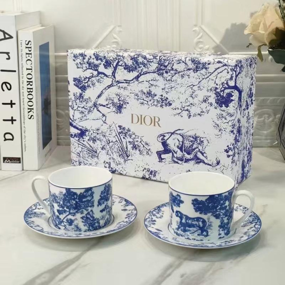 Christian Dior Cup Jungle Blue