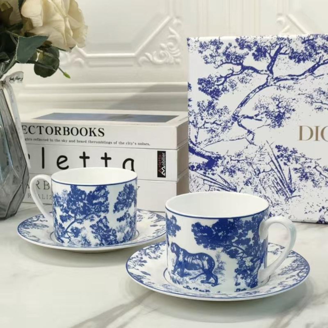 Christian Dior Cup Jungle Blue