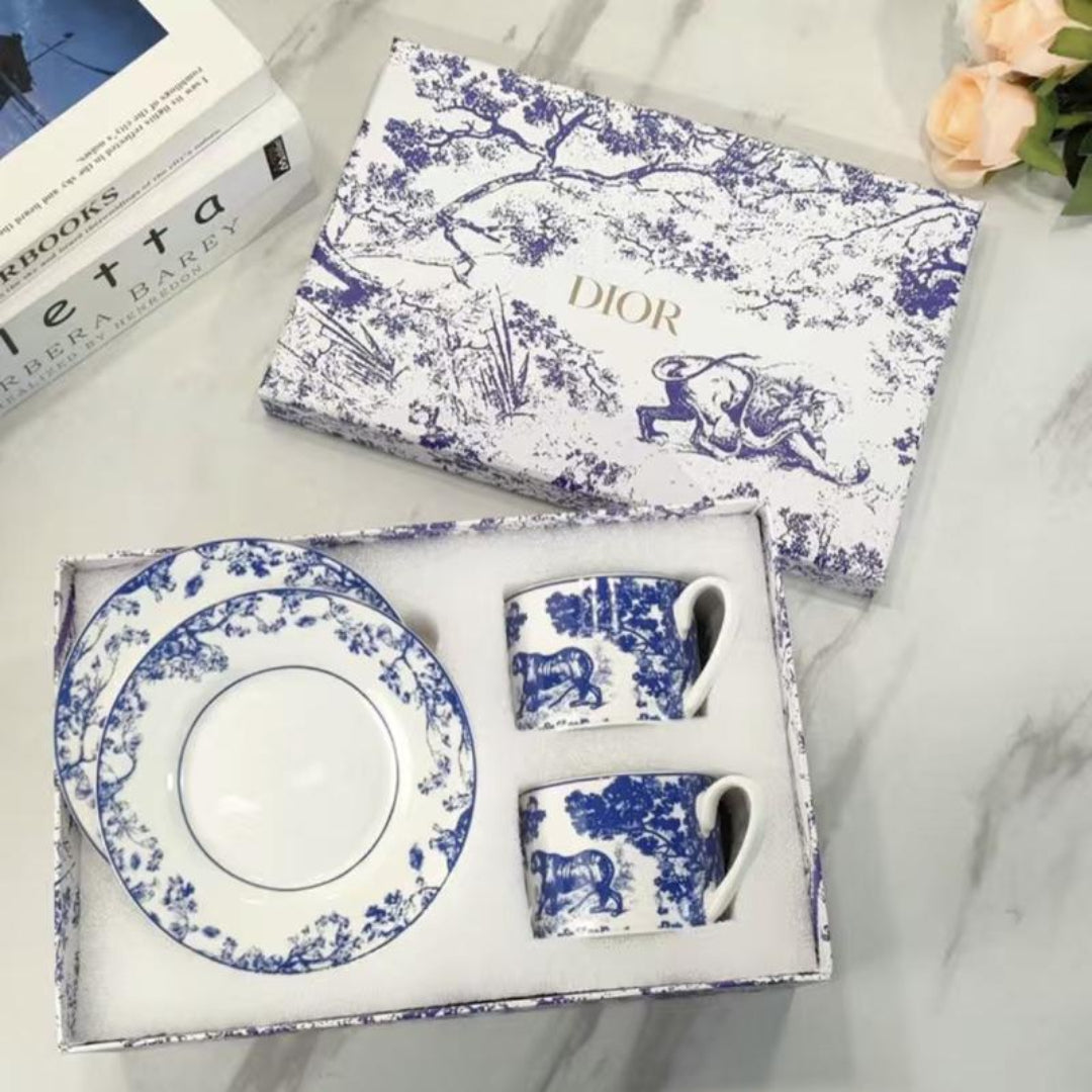 Christian Dior Cup Jungle Blue