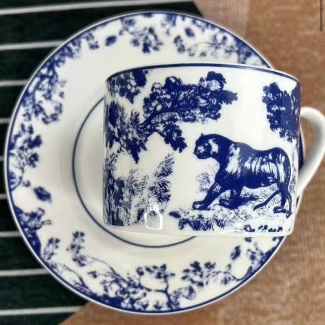 Christian Dior Cup Jungle Blue