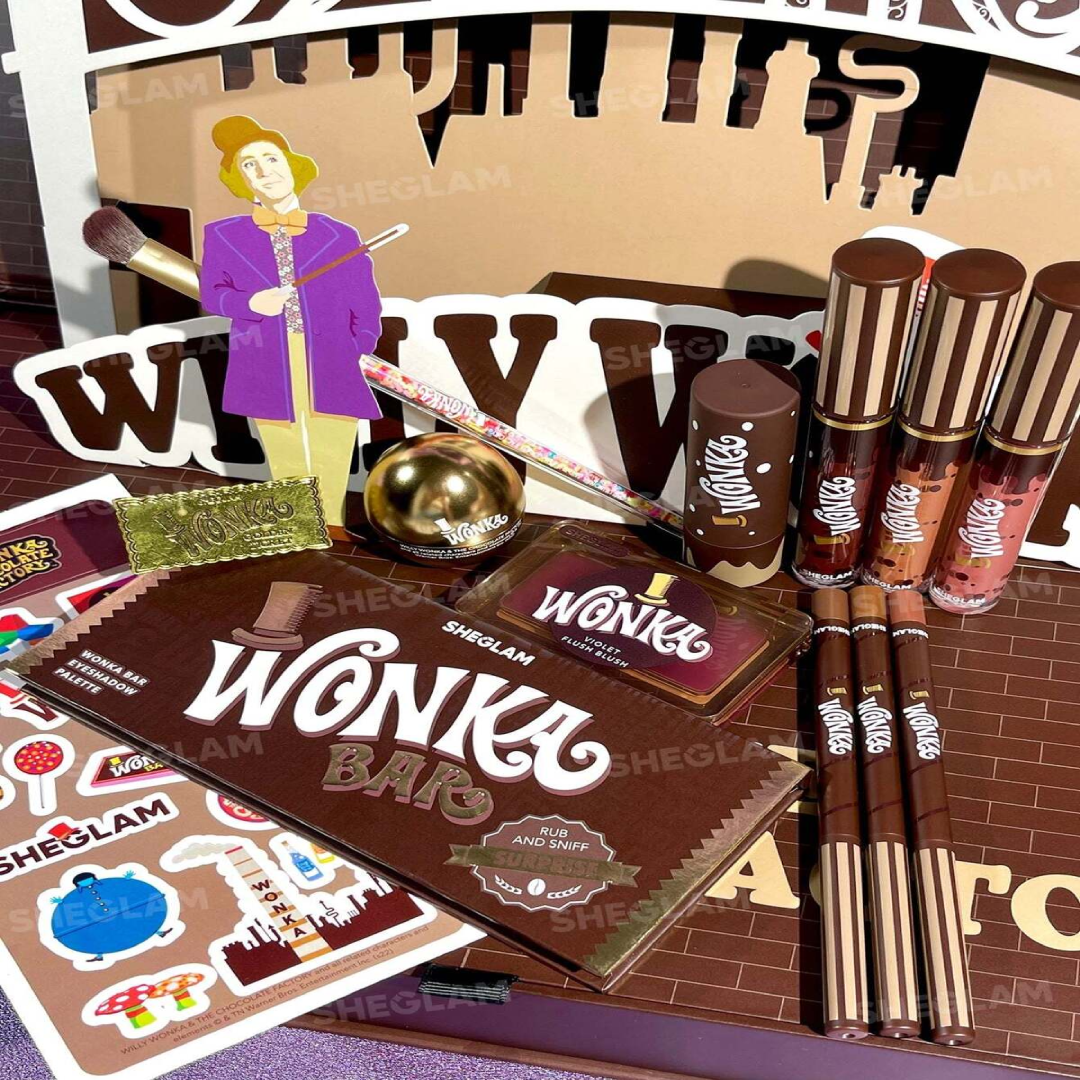 Willy Wonka × SHEGLAM Full Collection Set