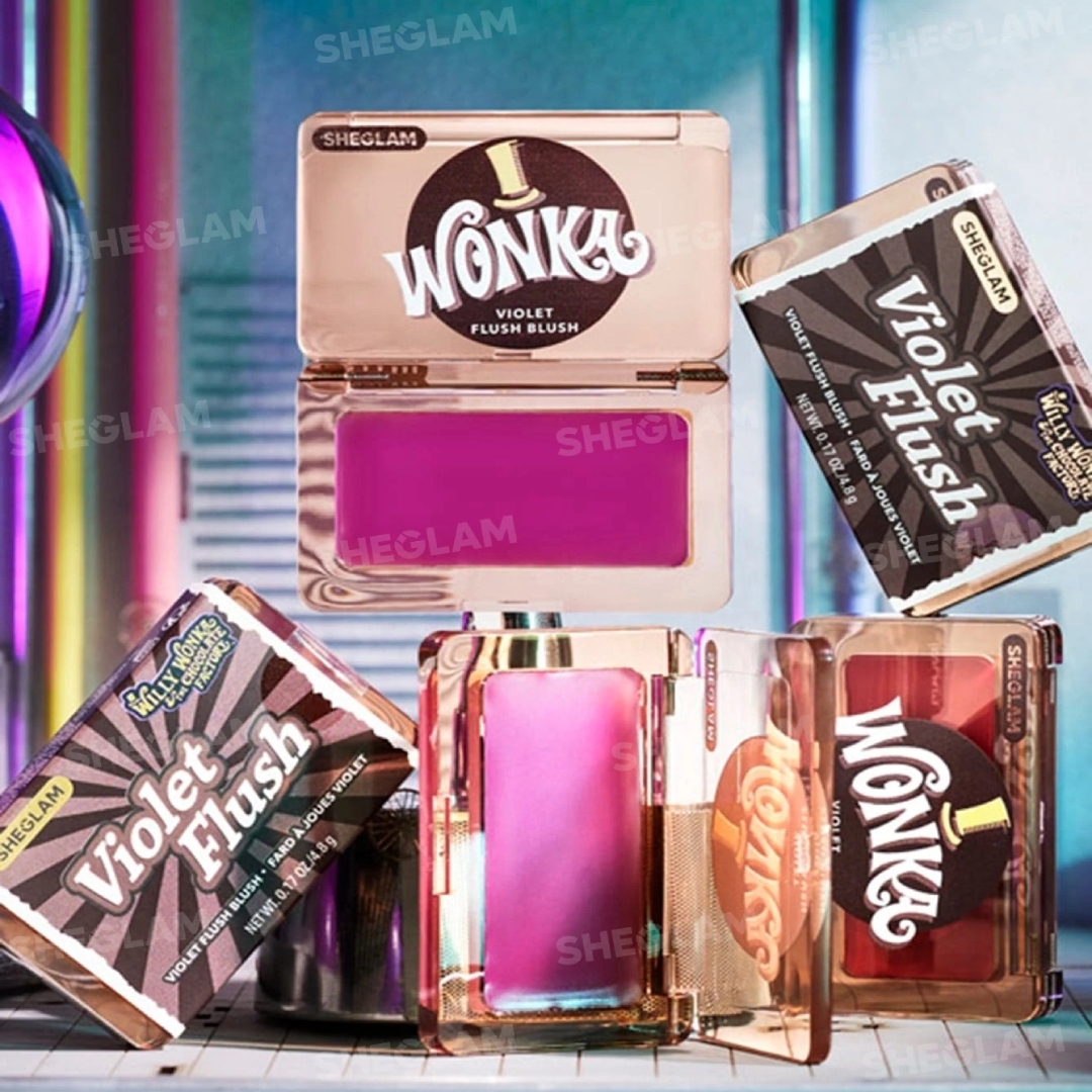 Willy Wonka × SHEGLAM Full Collection Set