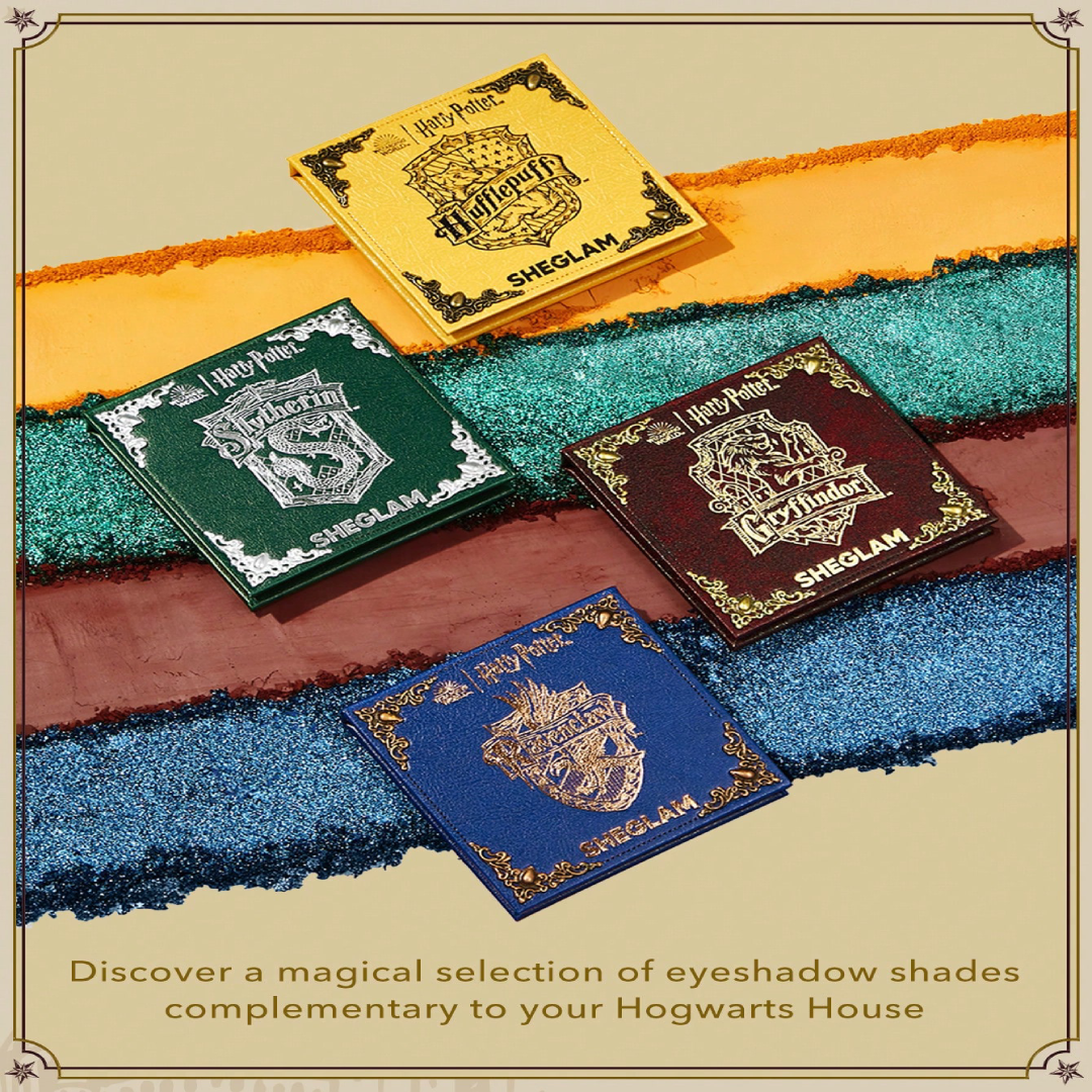 Harry Potter™ × SHEGLAM Houses Palette Set – 4 Pcs